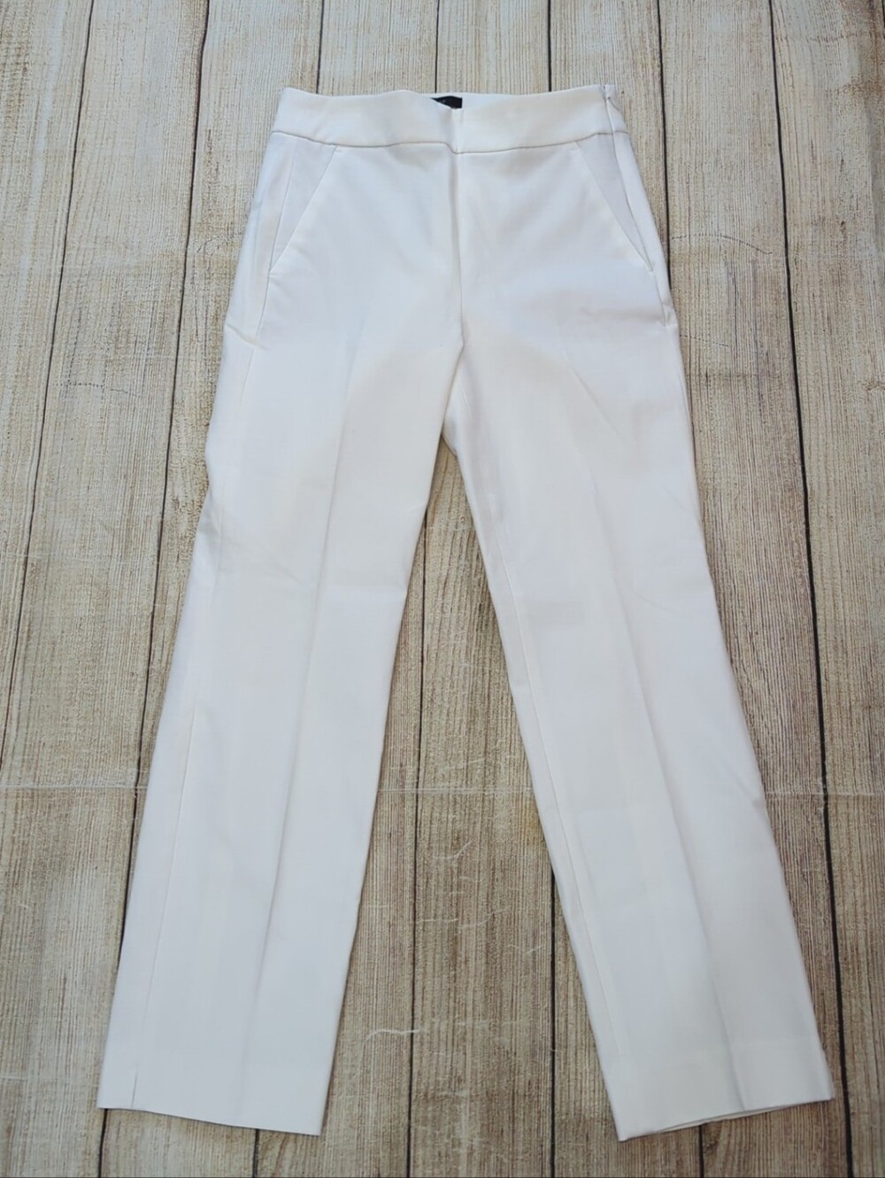 J.Crew Remi stretch Ivory Pants